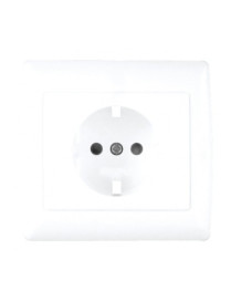 ESPELHO SCHUKO MONOBLOCO C/OBTUR MARFIM
