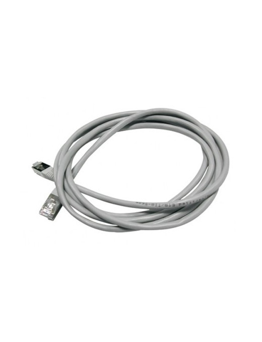 CHICOTE 2XRJ45 4P FTP CAT. 6 (0,5M) CINZENTO