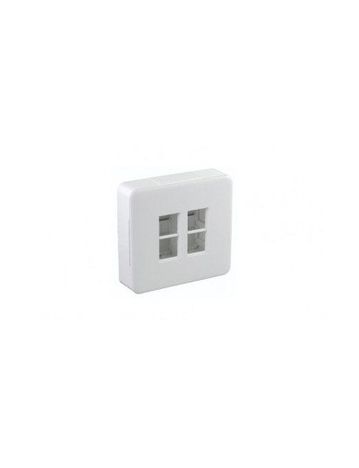 POSTO DE TRABALHO SALIENTE 2X4+4X4 MÓD BRANCO