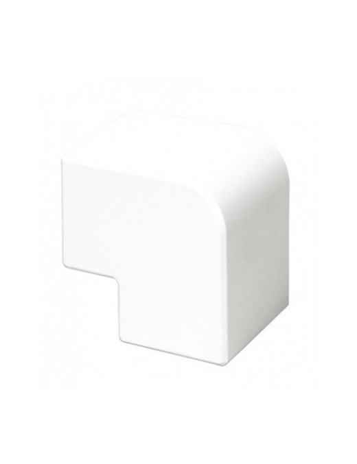 ÂNGULO PLANO P/CALHA 80X40 BRANCO --