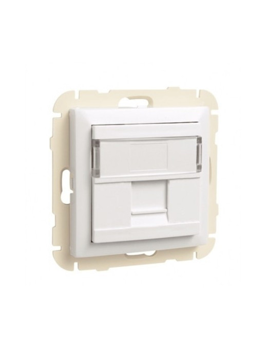ARO C/ MÓDULO 1 SAÍDA P/ CONETOR RJ45 GELO