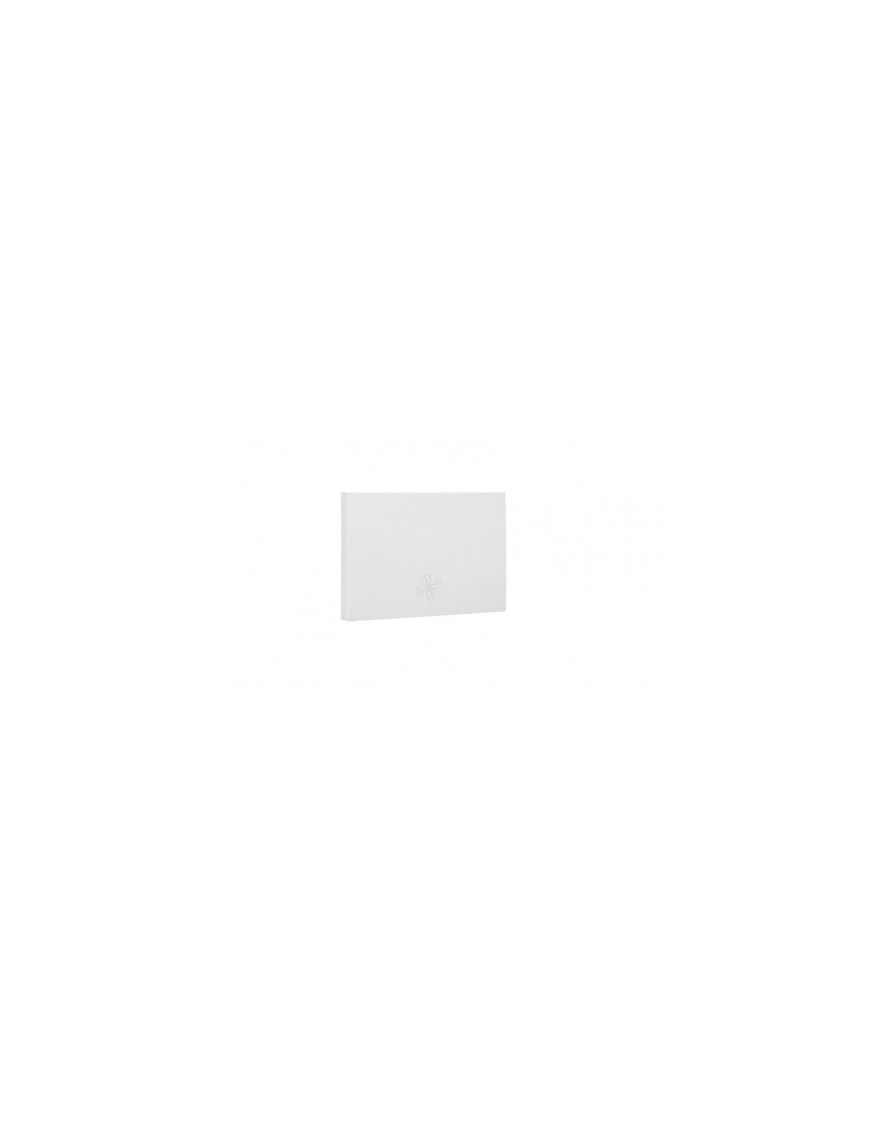 TECLA SIMPLES C/ 2 SÍMBOLOS VENTOINHA BRANCO