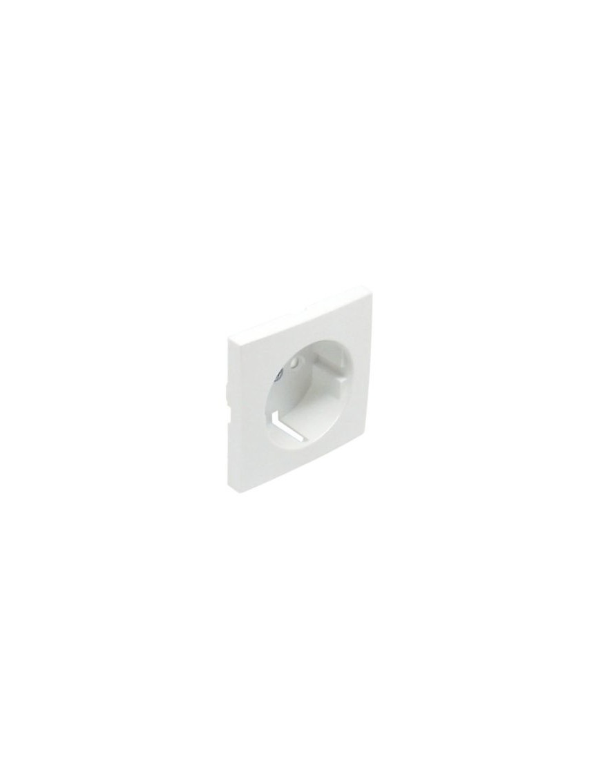 CENTRO SCHUKO COM OBTURADOR BRANCO