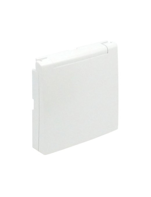 CENTRO SCHUKO C/TAMPA E OBTUR (IP44) BRANCO