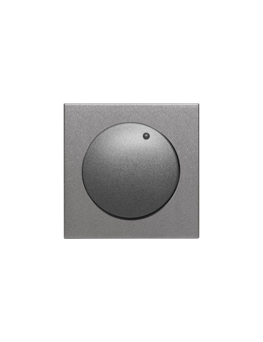 CENTRO P/ REGULADOR/COMUT DE LUZ GRIS