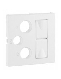 CENTRO P/TOM MISTA R-TV-SAT 2XRJ45 DOURADO