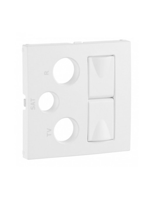 CENTRO P/TOM MISTA R-TV-SAT 2XRJ45 DOURADO