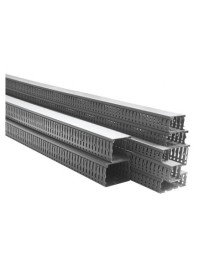 CALHA PARA QUADROS ELÉTRICOS 25X60 CINZENTA