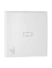 TECLA P/LUMINOSOS C/SÍMBOLO EMPREGADA GRIS