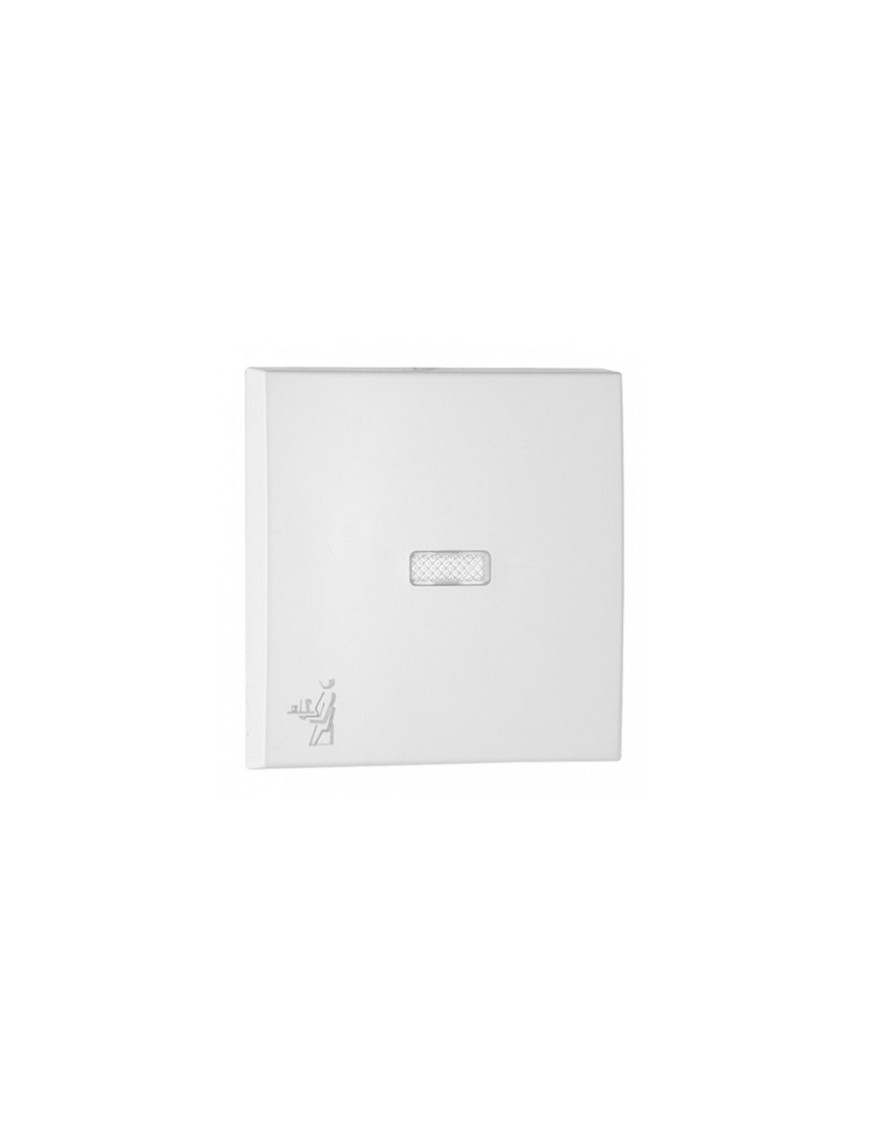 TECLA P/LUMINOSOS C/SÍMBOLO EMPREGADA MARFIM