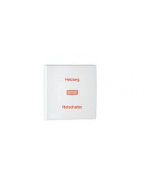 TECLA P/LUM C/TAMPOG "HEIZUNG NOTSCHALTER" AL