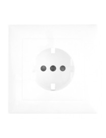 ESPELHO SCHUKO MONOBLOCO C/OBTURADOR GRIS
