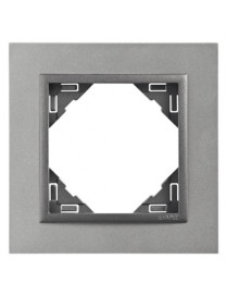 ESPELHO SIMPLES ALUMINA/GRIS