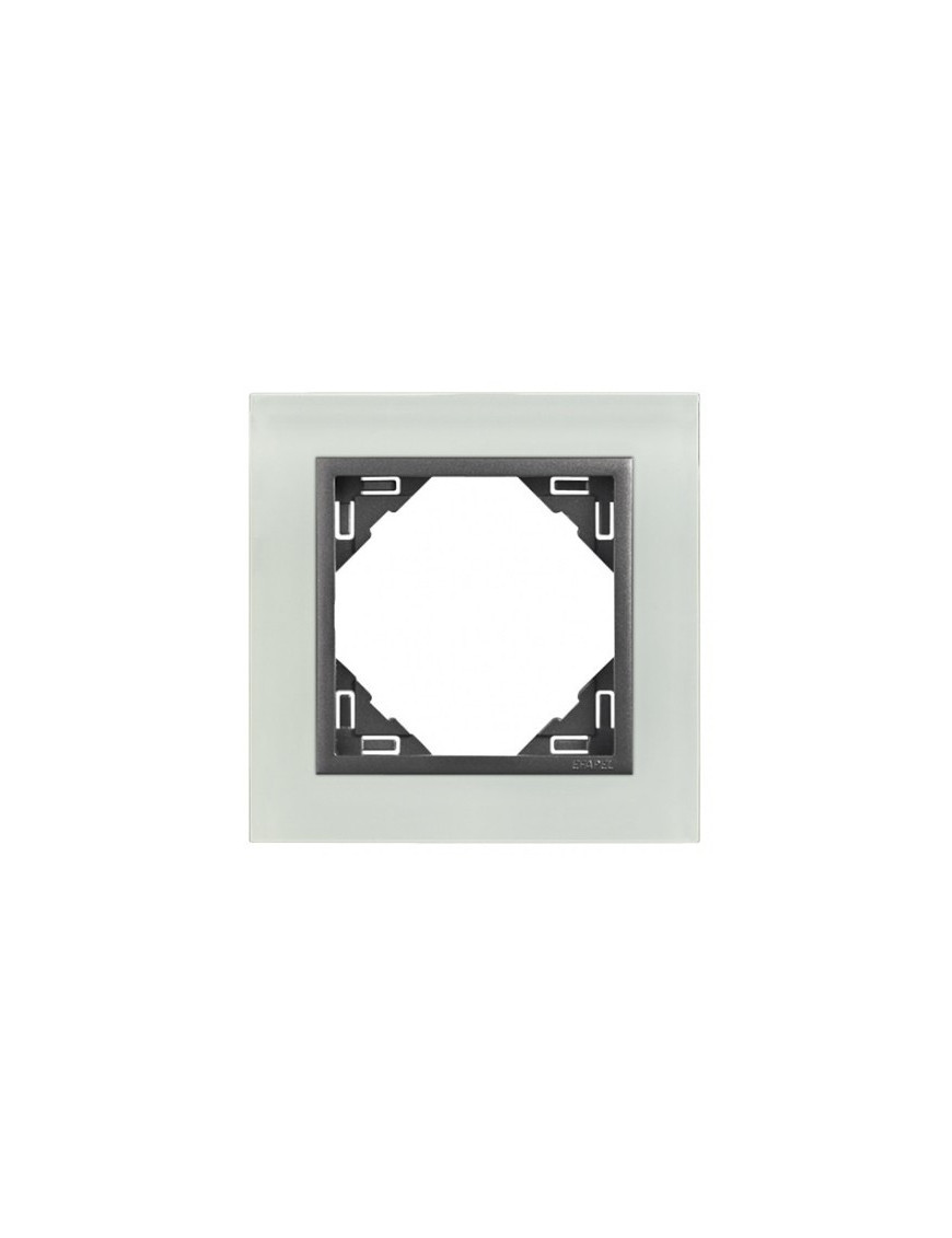 ESPELHO SIMPLES CRISTAL/GRIS