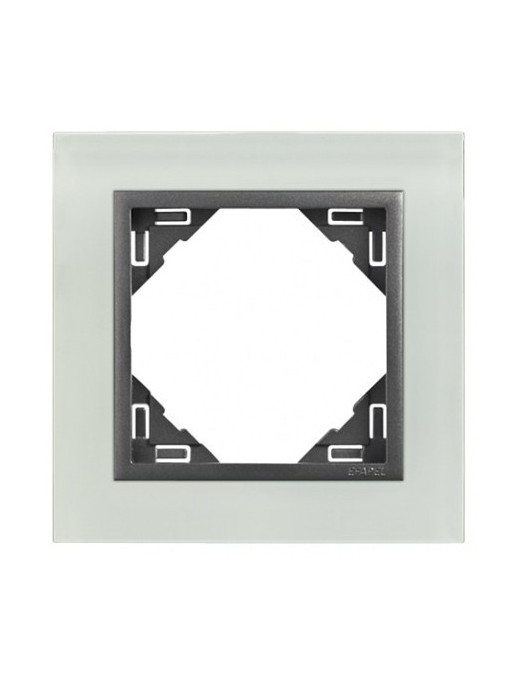 ESPELHO SIMPLES CRISTAL/GRIS