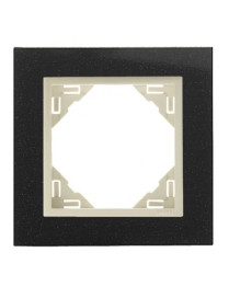 ESPELHO SIMPLES GRANITO/PÉROLA