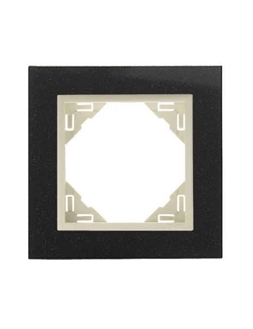 ESPELHO SIMPLES GRANITO/PÉROLA