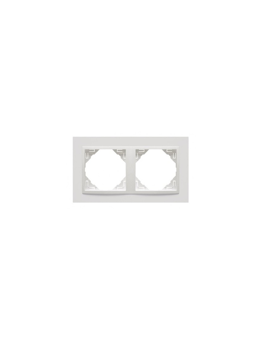 ESPELHO DUPLO BRANCO/BRANCO