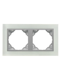 ESPELHO DUPLO CRISTAL/ALUMINA