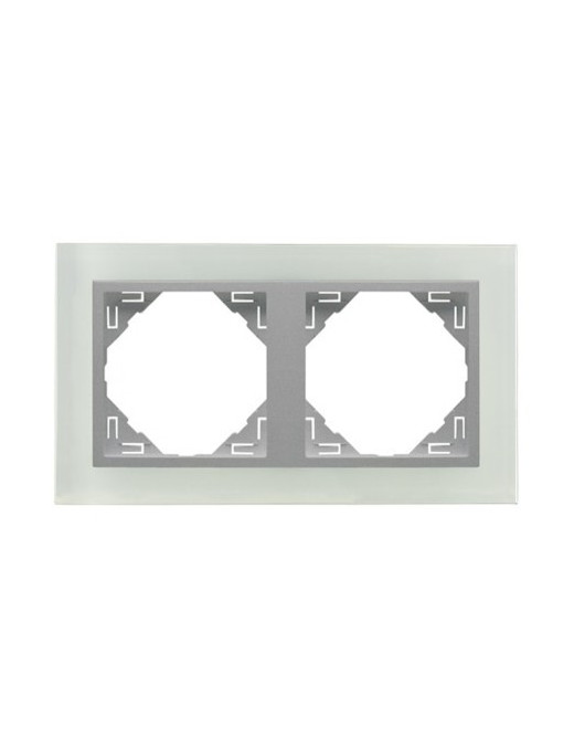 ESPELHO DUPLO CRISTAL/ALUMINA