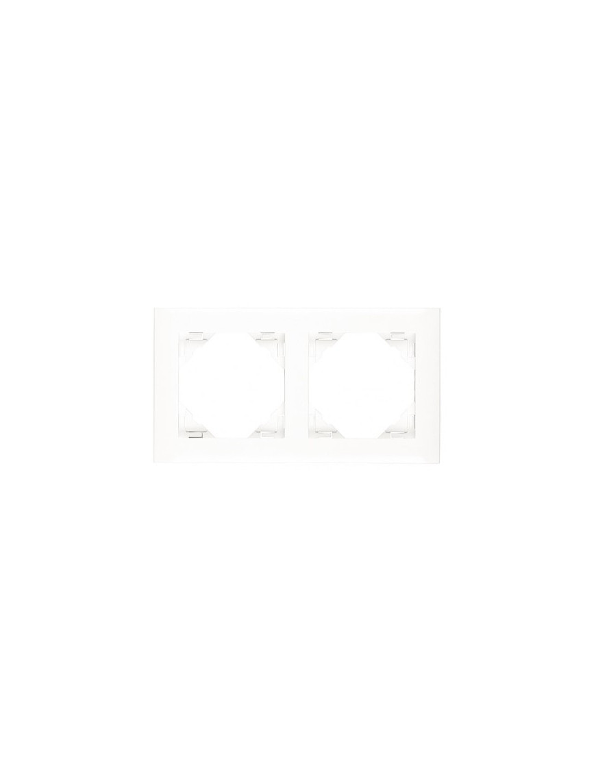 ESPELHO DUPLO DOURADO/GELO