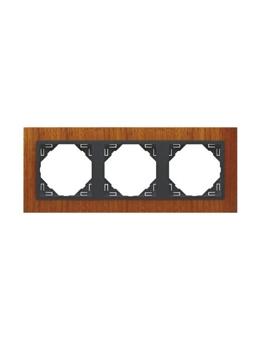 ESPELHO TRIPLO MOGNO/GRIS