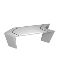 ÂNGULO PLANO P/CALHA EVOLUTIVA 155X50 BRANCO