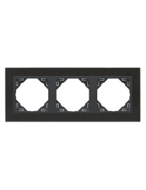 ESPELHO TRIPLO NÍQUEL/GRIS