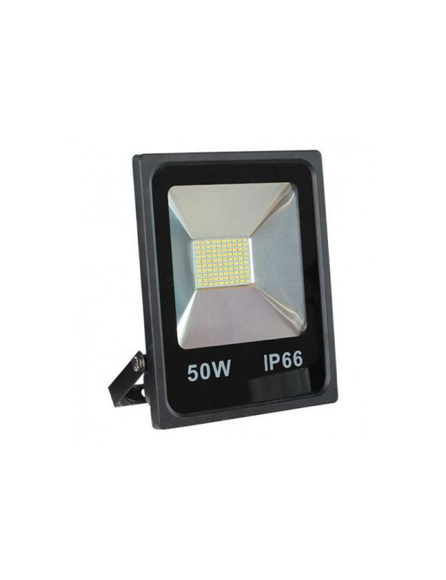 PROJECTOR LED AMPLUX SMD ECO 170-265V 10W 6500K PRETO (caixa vermelha)