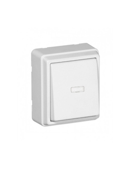 COMUTADOR DE ESCADA LUMINOSO BRANCO