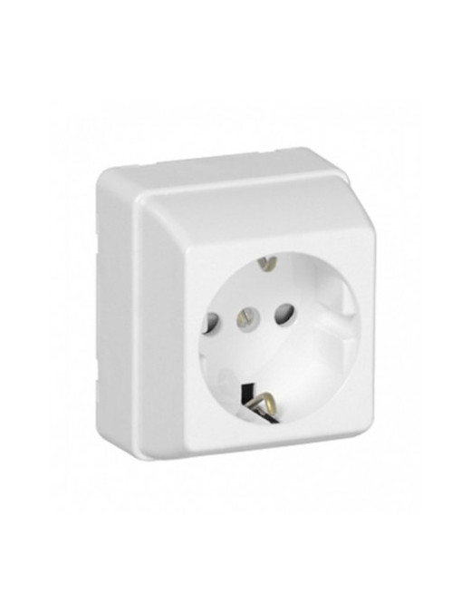 TOMADA SCHUKO C/OBTURADOR VERMELHA