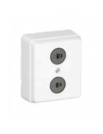 TOMADA DE MÚSICA ESTÉREO BRANCA